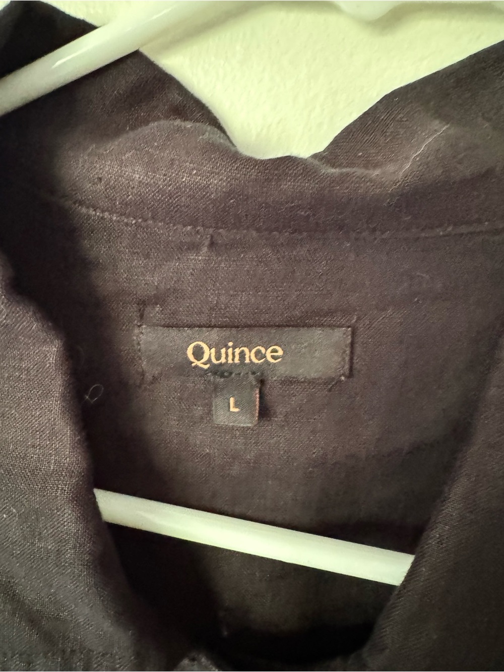 Quince Classic Black Women's Button-Front Jacket - Picture 5 of 5